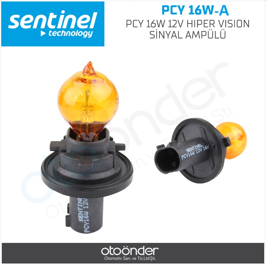 12V SİNYAL AMPULÜ 16W TURUNCU DIŞ DİKİZ AYNASI ,PCY16W-24WY