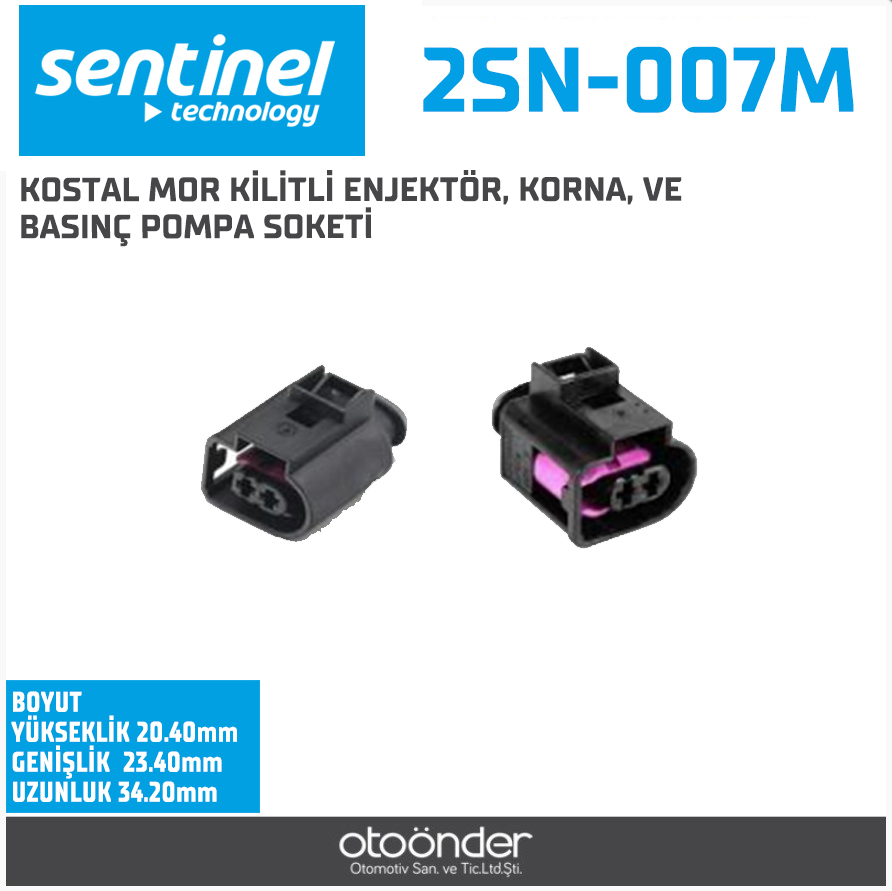 VW KOSTAL MOR KİLİTLİ ENJEKTÖR, KORNA, VE BASINÇ. POMPA SOKETİ