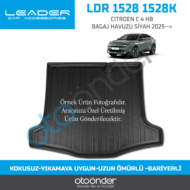 CITROEN C 4 HB BAGAJ HAVUZU SİYAH 2025-->