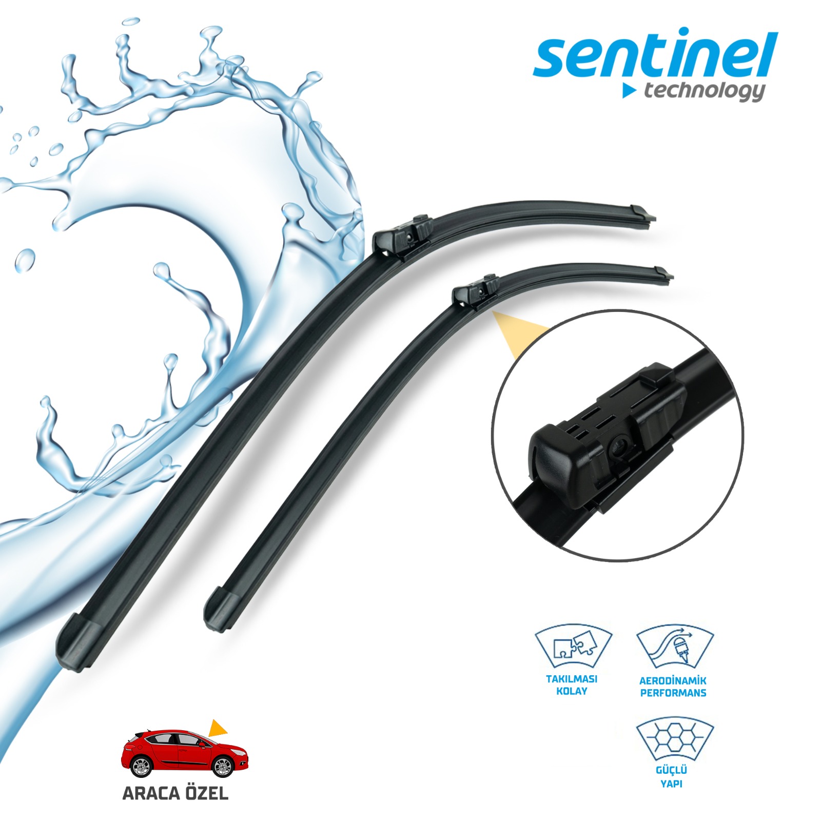 SÜPÜRGE TK ÖN FORD FOCUS 5 HB/SEDAN 2019 26"+20"