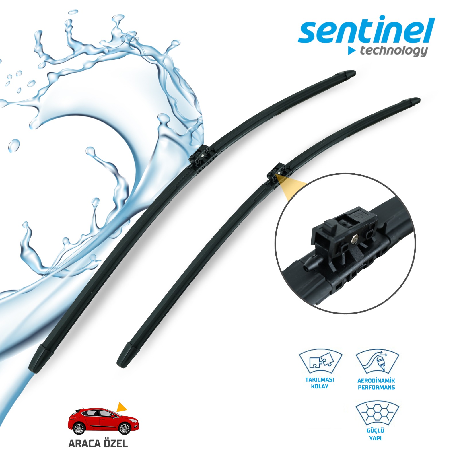 SÜPÜRGE TK ÖN M.BENZ : SPRİNTER (2019-) SU FİSKİYE. GİRİŞLİ 26"+24"