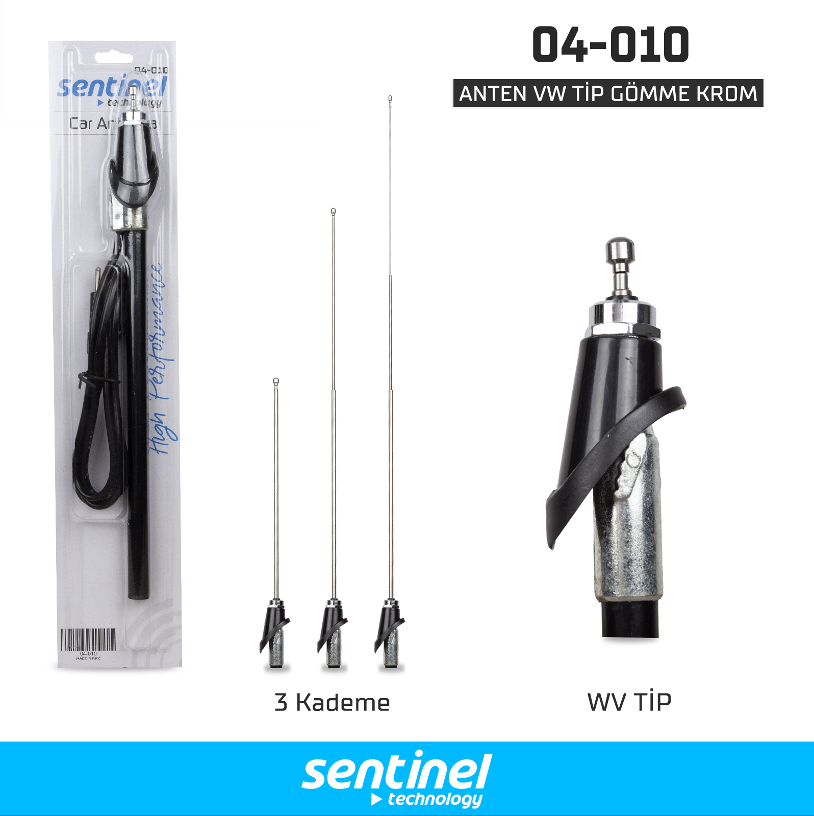 ANTEN VW TİP GÖMME