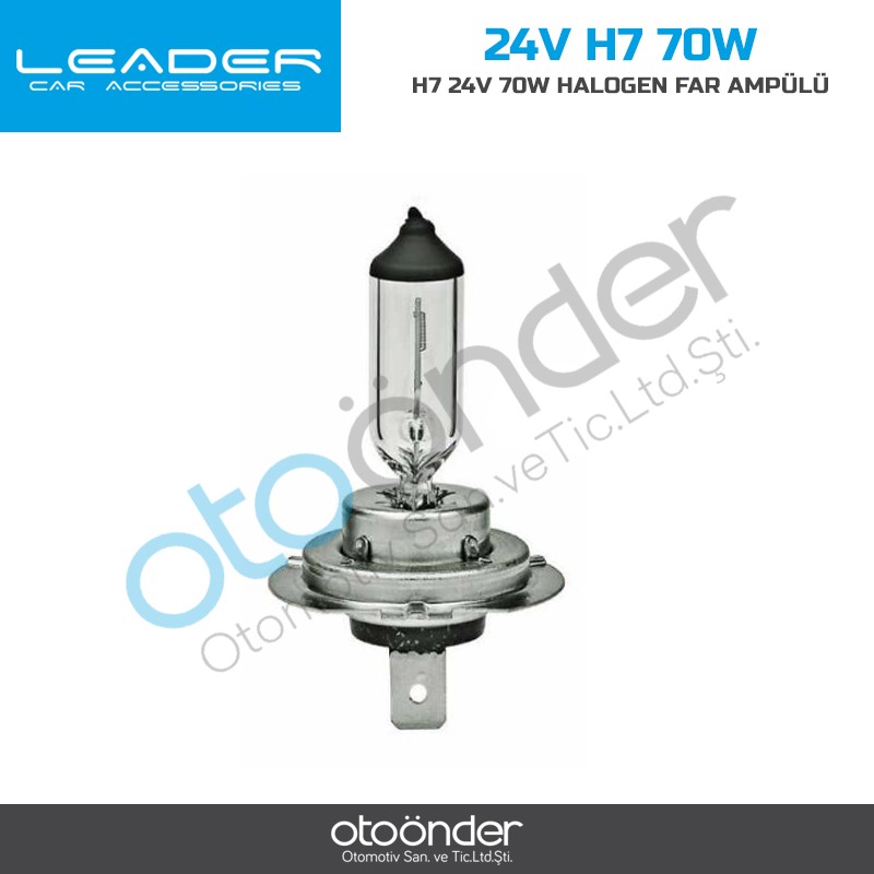 H7 24V 70W HALOGEN FAR AMPÜLÜ