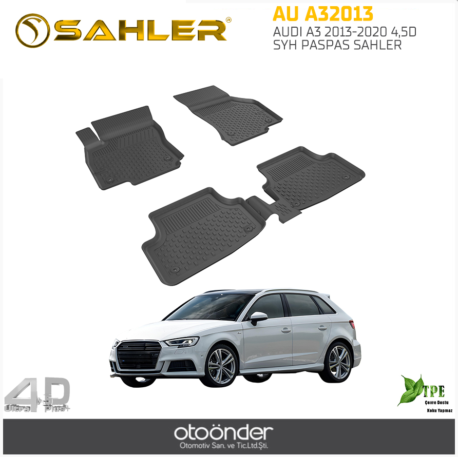 AUDI A3 2013-2020 4,5D SYH PASPAS SAHLER