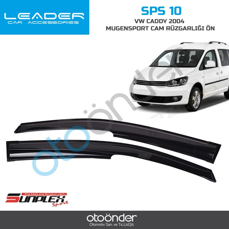 VW CADDY MUGEN CAM RÜZGARLIĞI 2004-2020 2 Parça