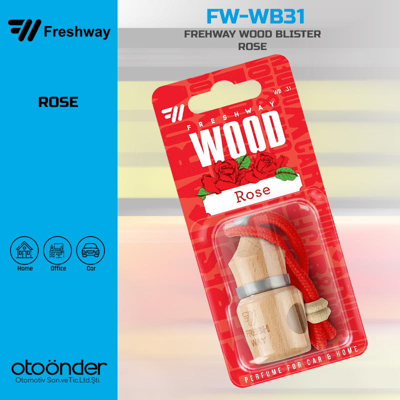 WOOD BLISTER Asma Koku RoseFresh Way