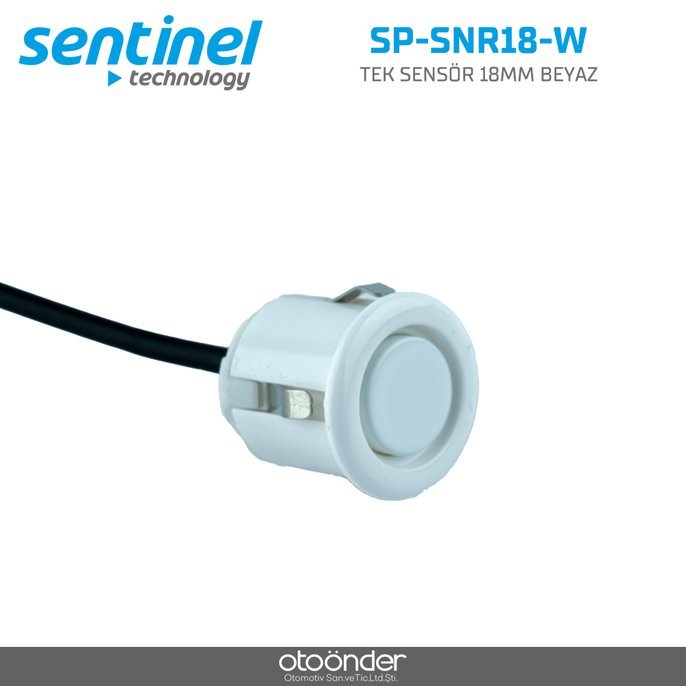 TEK SENSÖR 18MM BEYAZ