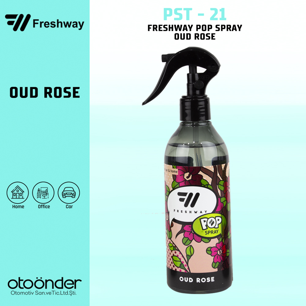 Pop Sprey Parfüm Oud Rose 300mlFresh Way