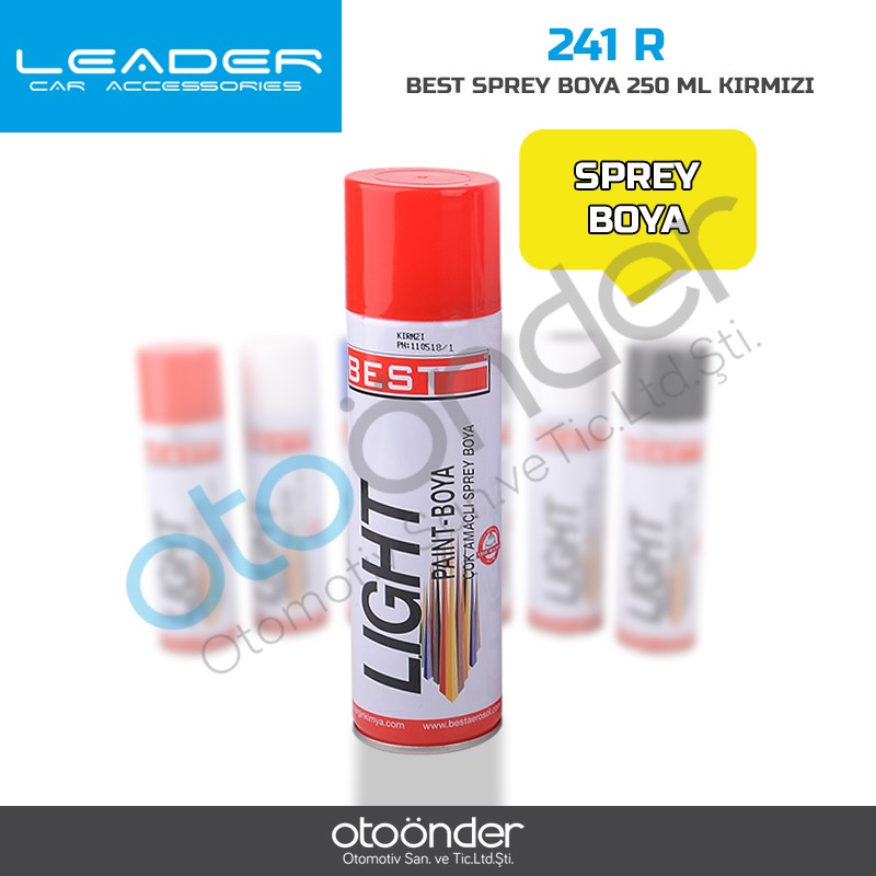 BEST SPREY BOYA 250ML KIRMIZI