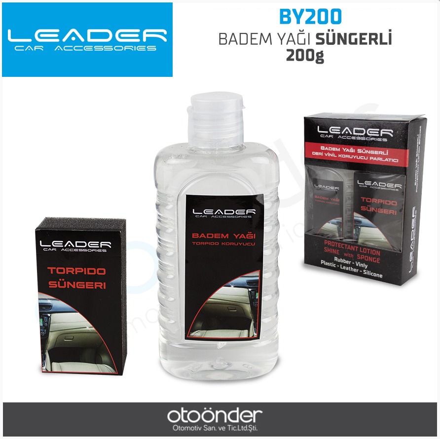 LEADER BADEM YAĞI SÜNGERLİ 200g