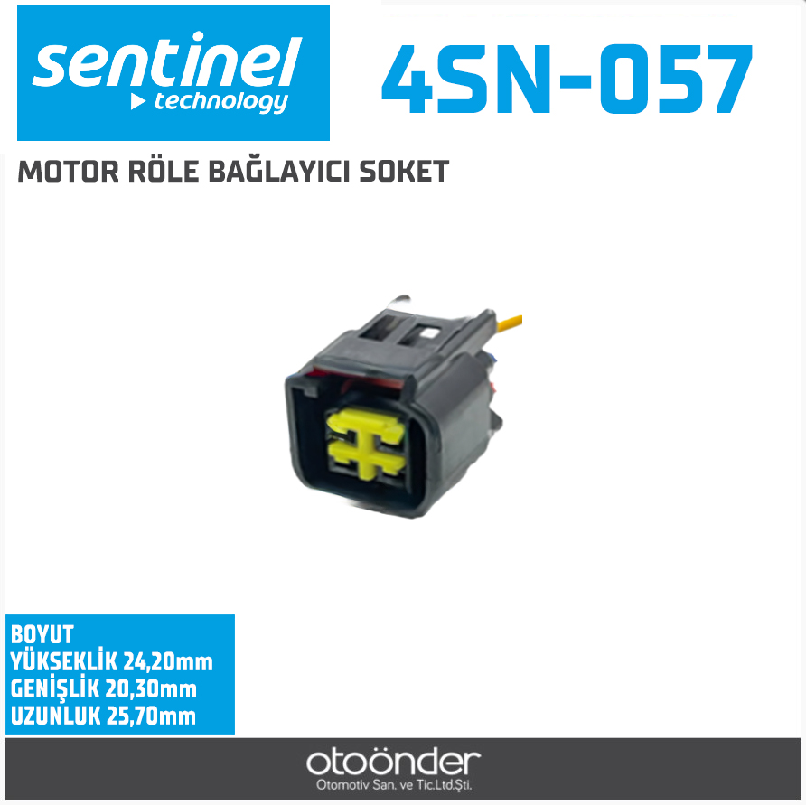 MOTOR RÖLE BAĞLAYICI SOKET