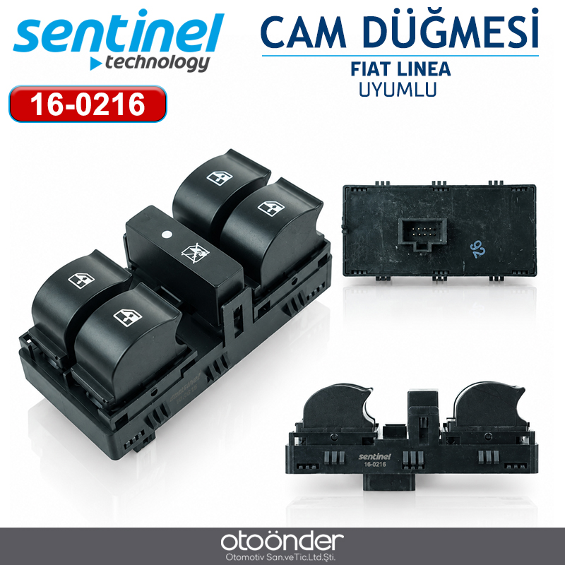 CAM ANAHTARI FIAT LINEA SOL DÖRTLÜ 8 FİŞ