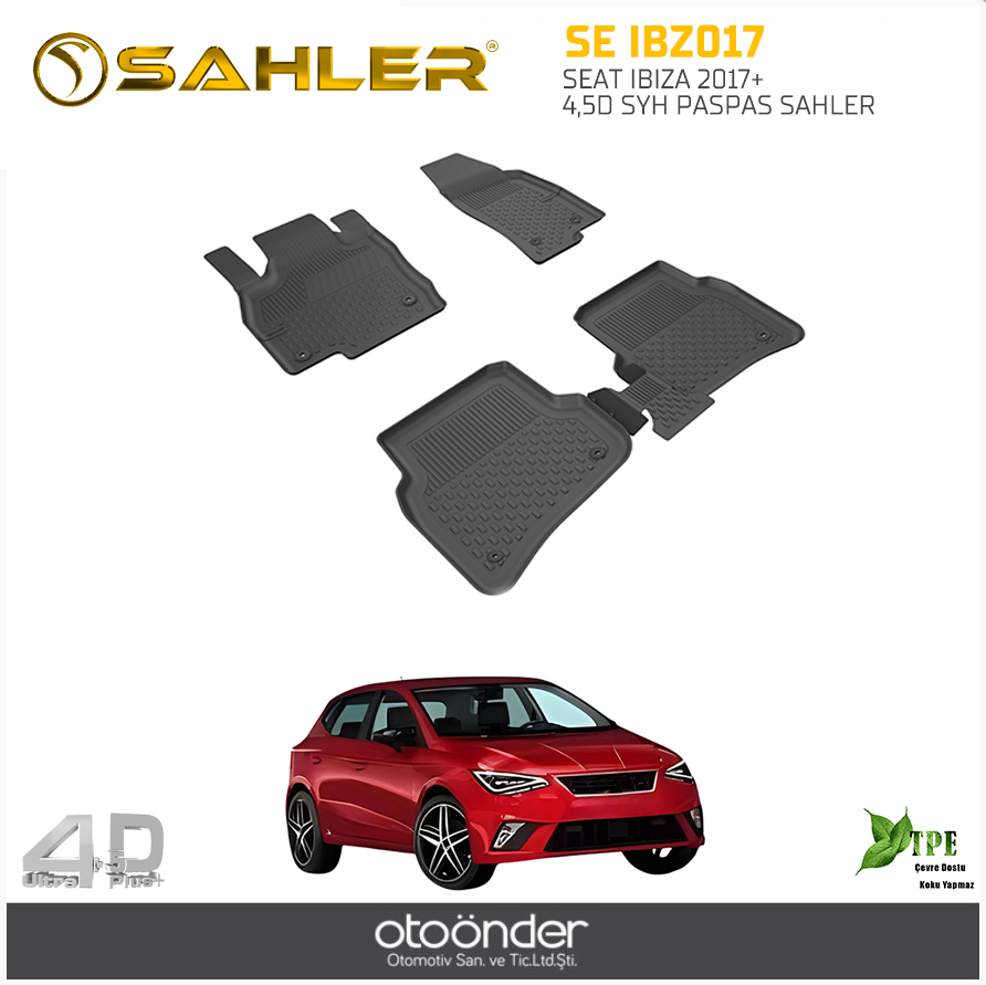 SEAT IBIZA 2017+ 4,5D SYH PASPAS SAHLER