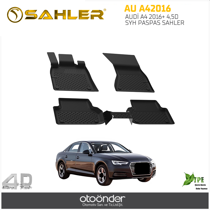 AUDI A4 2016+ 4,5D SYH PASPAS SAHLER