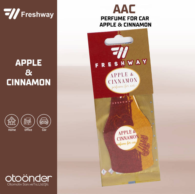 DRY Parfume For Car Apple&Cinnamon (Elma & Tarçın)Fresh Way