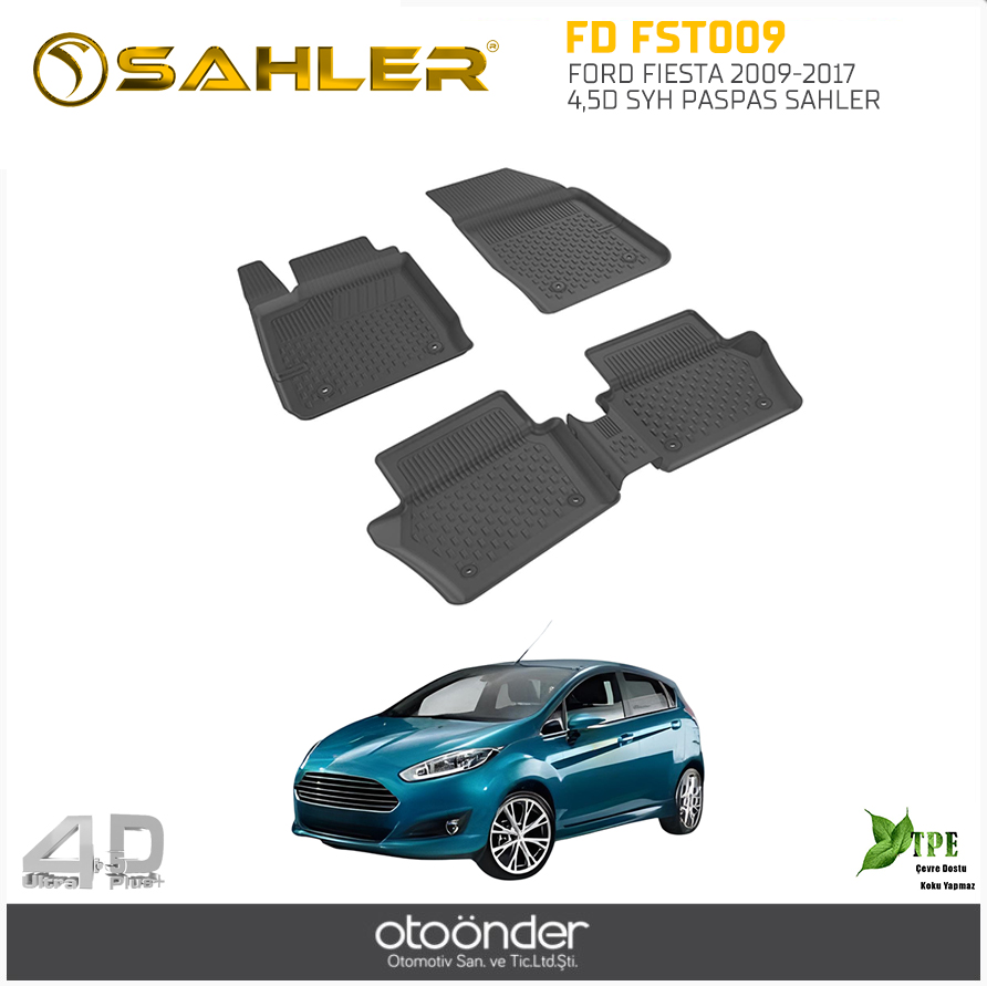 FORD FIESTA 2009-2017 4,5D SYH PASPAS SAHLER