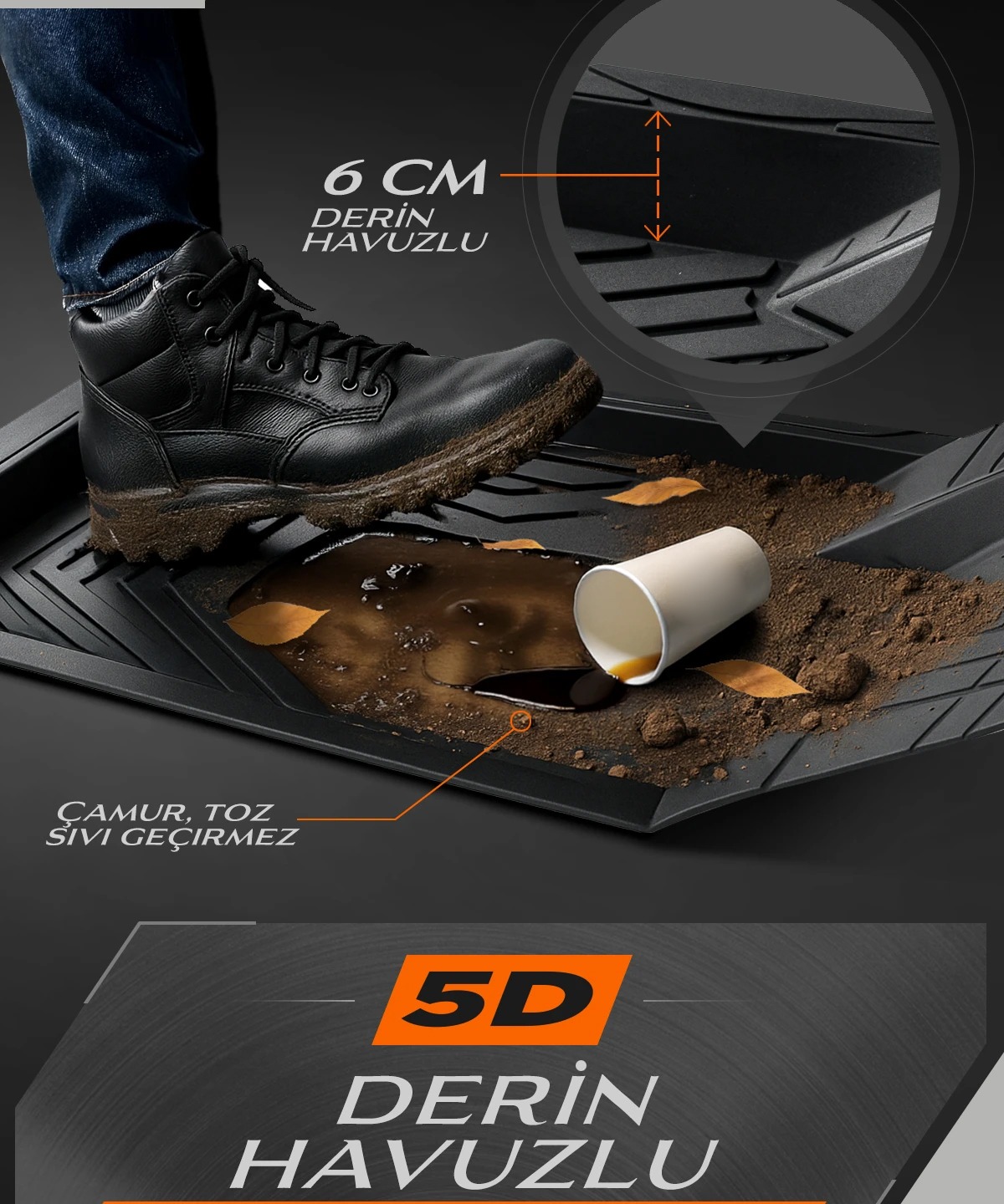 LEADER PASPAS ÜNİVERSAL ICON GRİ