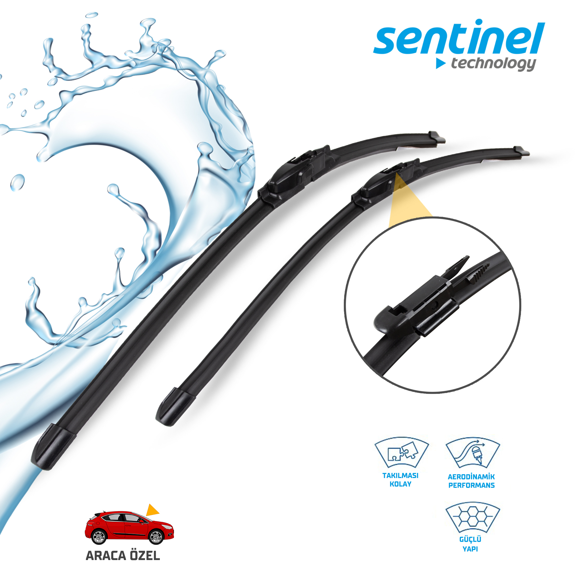 SÜPÜRGE TK ÖN SPRINTER 2005, VANEO 2004-2005,VW CRAFTER VOLT 2006-2016,, 24"+26"