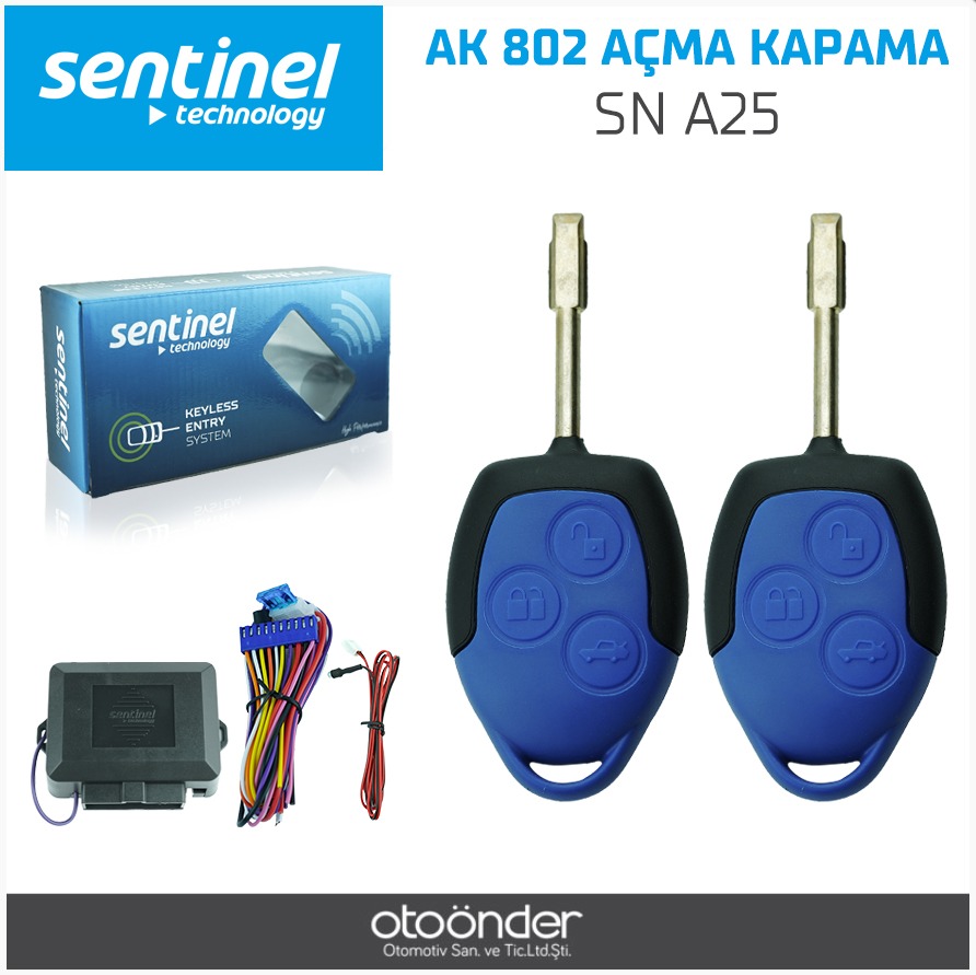 AÇMA KAPAMA FORD TİPİ KUMANDA A25