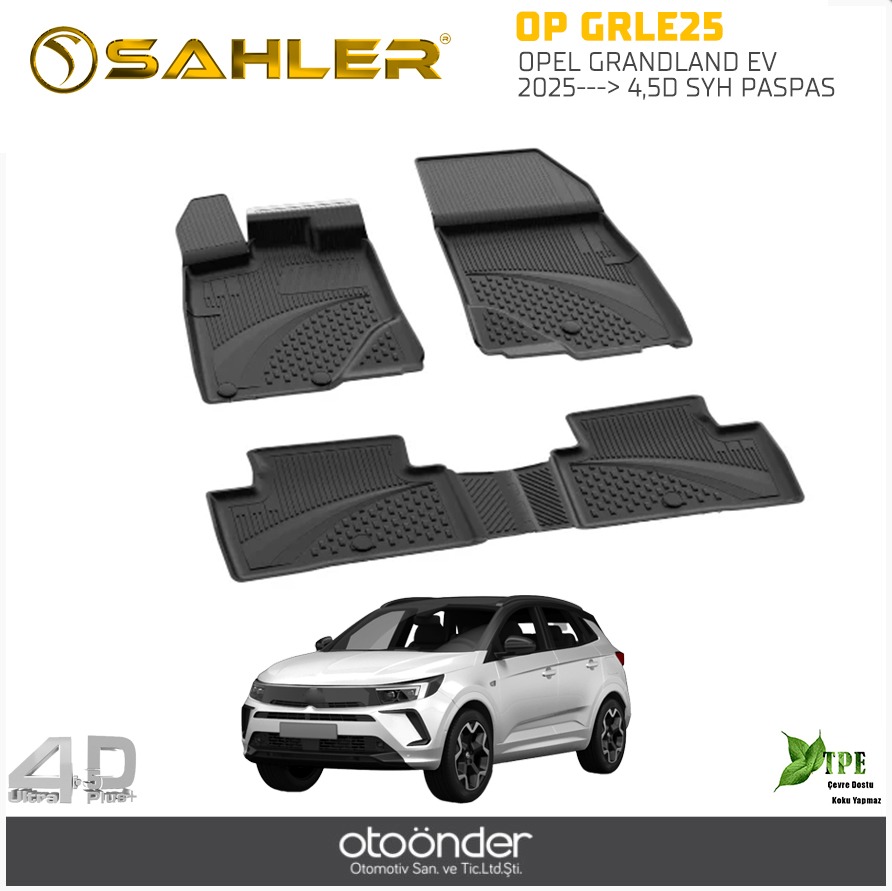 OPEL GRANDLAND EV 2025---> 4,5D SYH PASPAS SAHLER