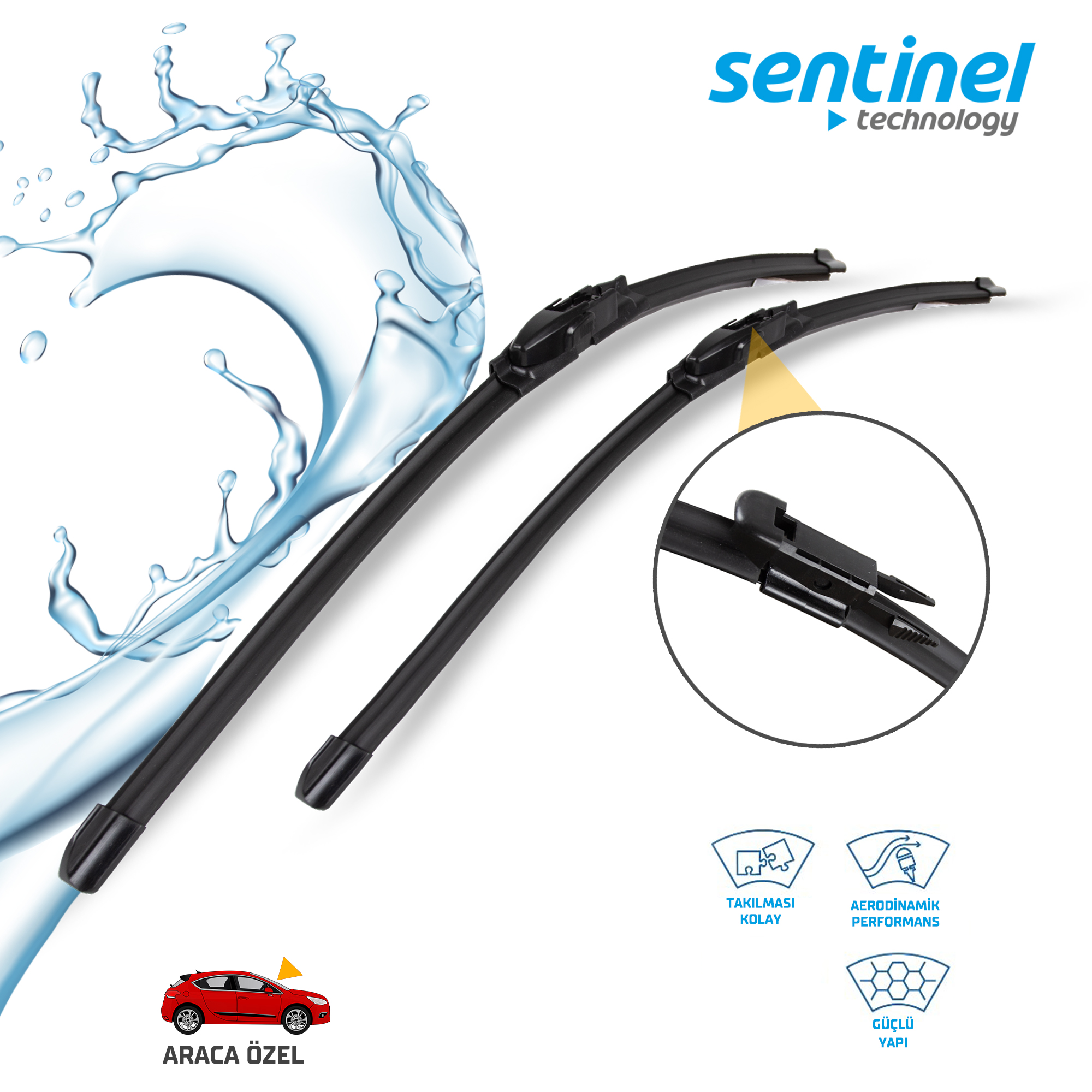 SÜPÜRGE TK ÖN BMW-1 SERİ F20-F21 2011>, BMW-2 SERİBMW-2 SERİ 2013>,, 22"+18"