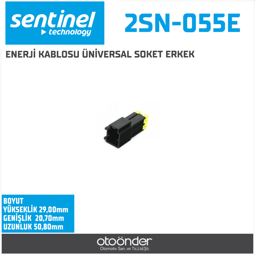 ENERJİ KABLOSU ÜNİVERSAL SOKET ERKEK
