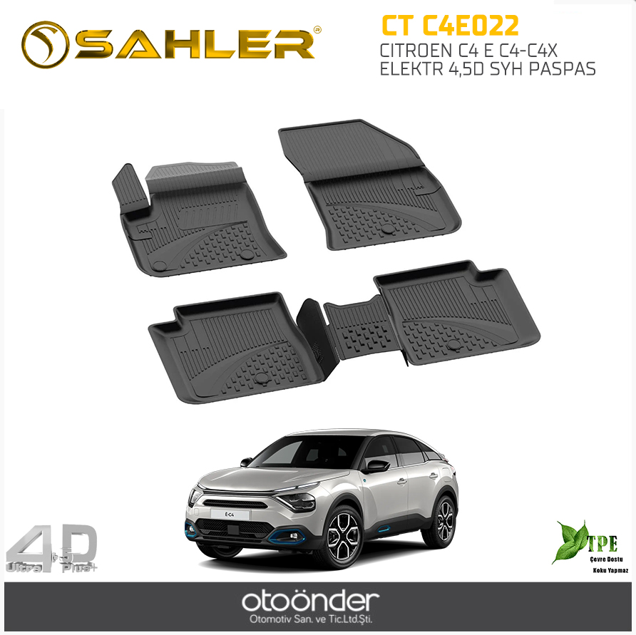 CITROEN C4 E  C4-C4X ELEKTR 4,5D SYH PASPAS SAHLER2020-->