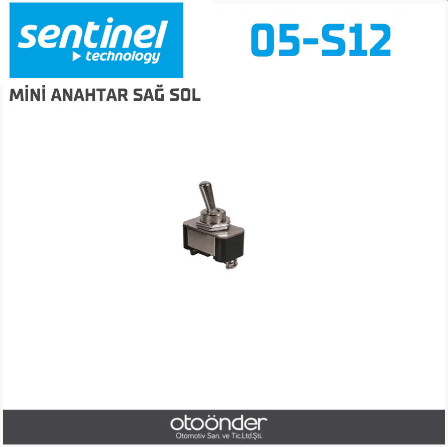 MİNİ ANAHTAR SAĞ SOL (ON OFF YANDA YAZILI)