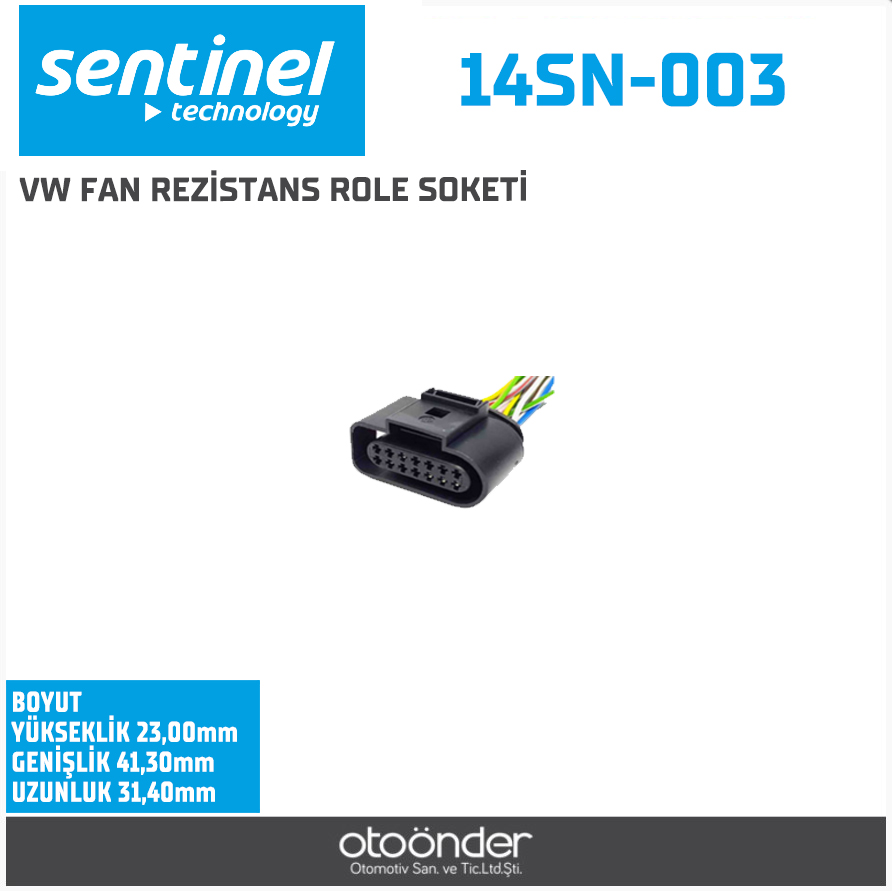 VW FAN REZİSTANS ROLE SOKETİ