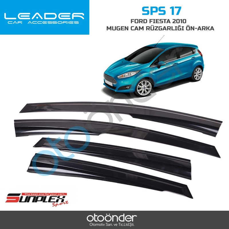 FORD FIESTA MUGEN CAM RÜZGARLIĞI 2010-2020 4 Parça