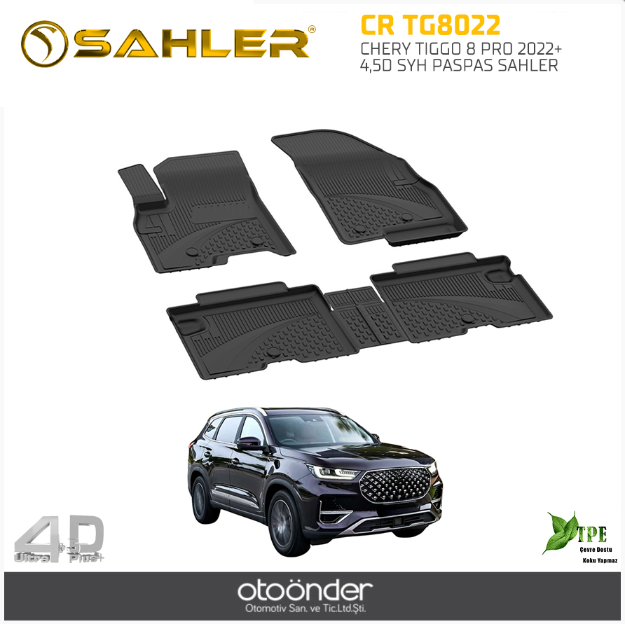 CHERY TIGGO 8 PRO 2022+ 4,5D SYH PASPAS SAHLER