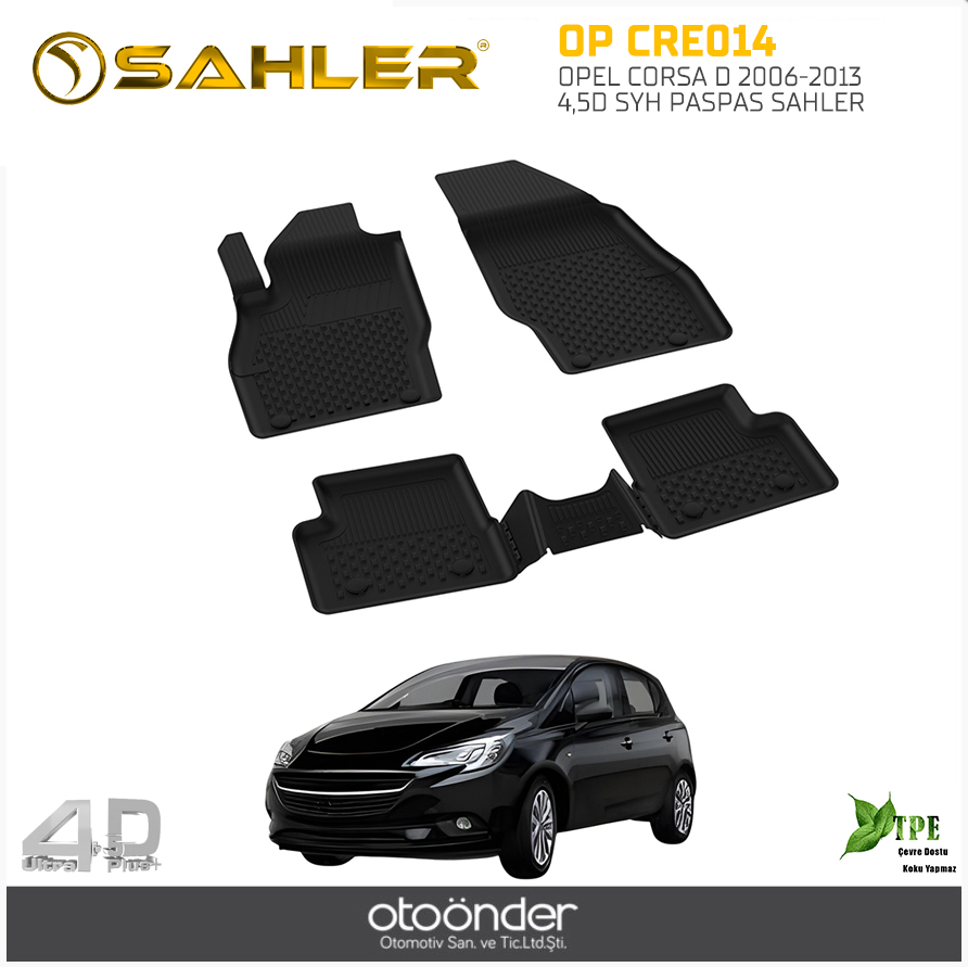 OPEL CORSA E 2014-2019 4,5D SYH PASPAS SAHLER