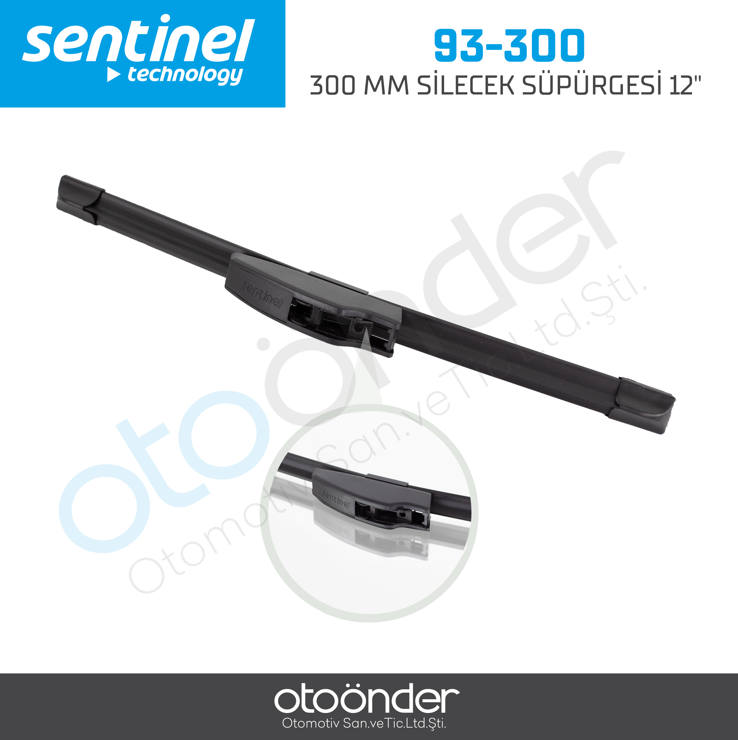 300 MM SİLECEK SÜPÜRGESİ 12"