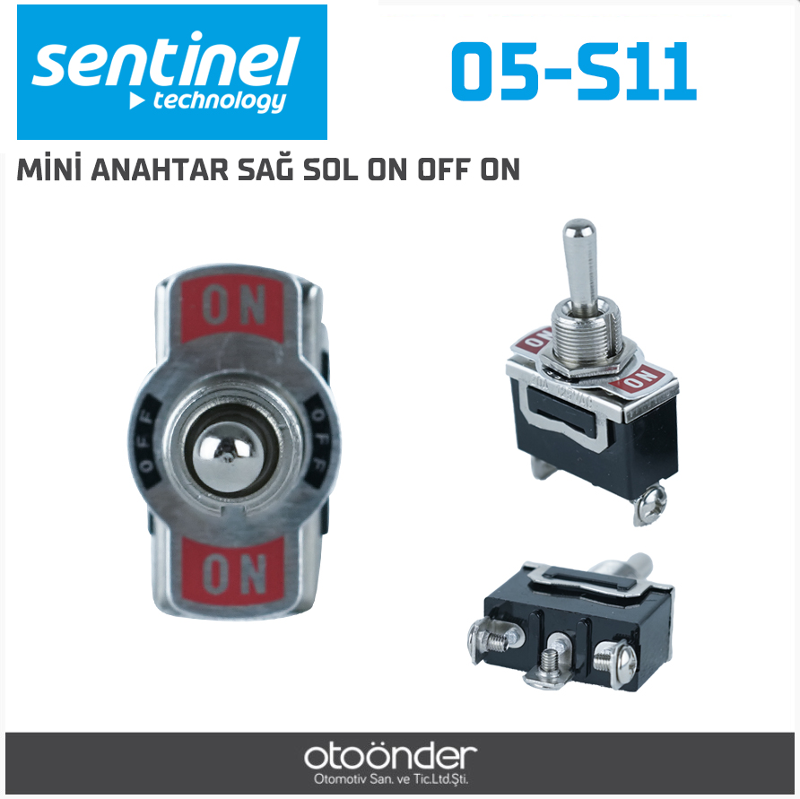 MİNİ ANAHTAR SAĞ SOL ON OFF ON