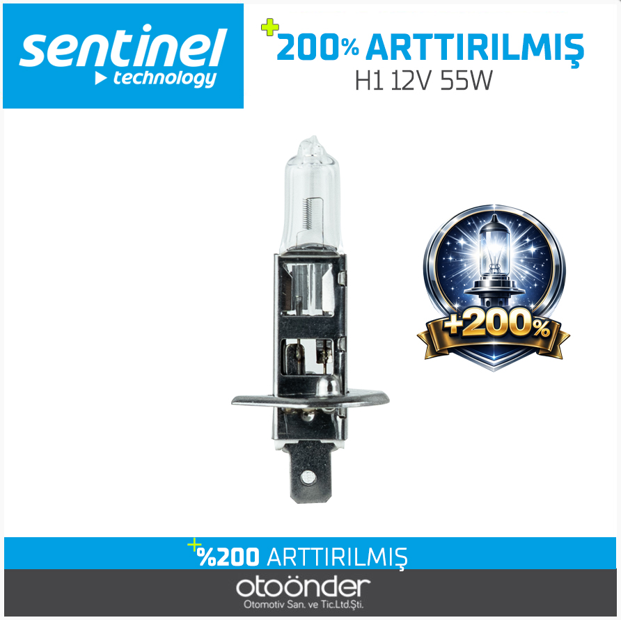 ARTIRIMLI AMPÜL %200 12V 55W