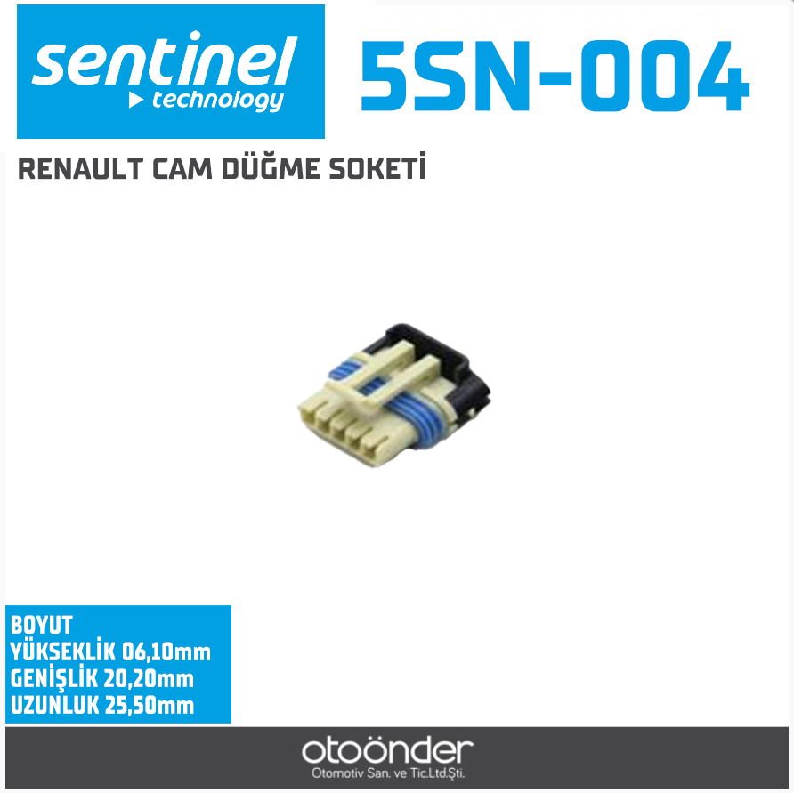 RENAULT CAM DÜĞME SOKETİ