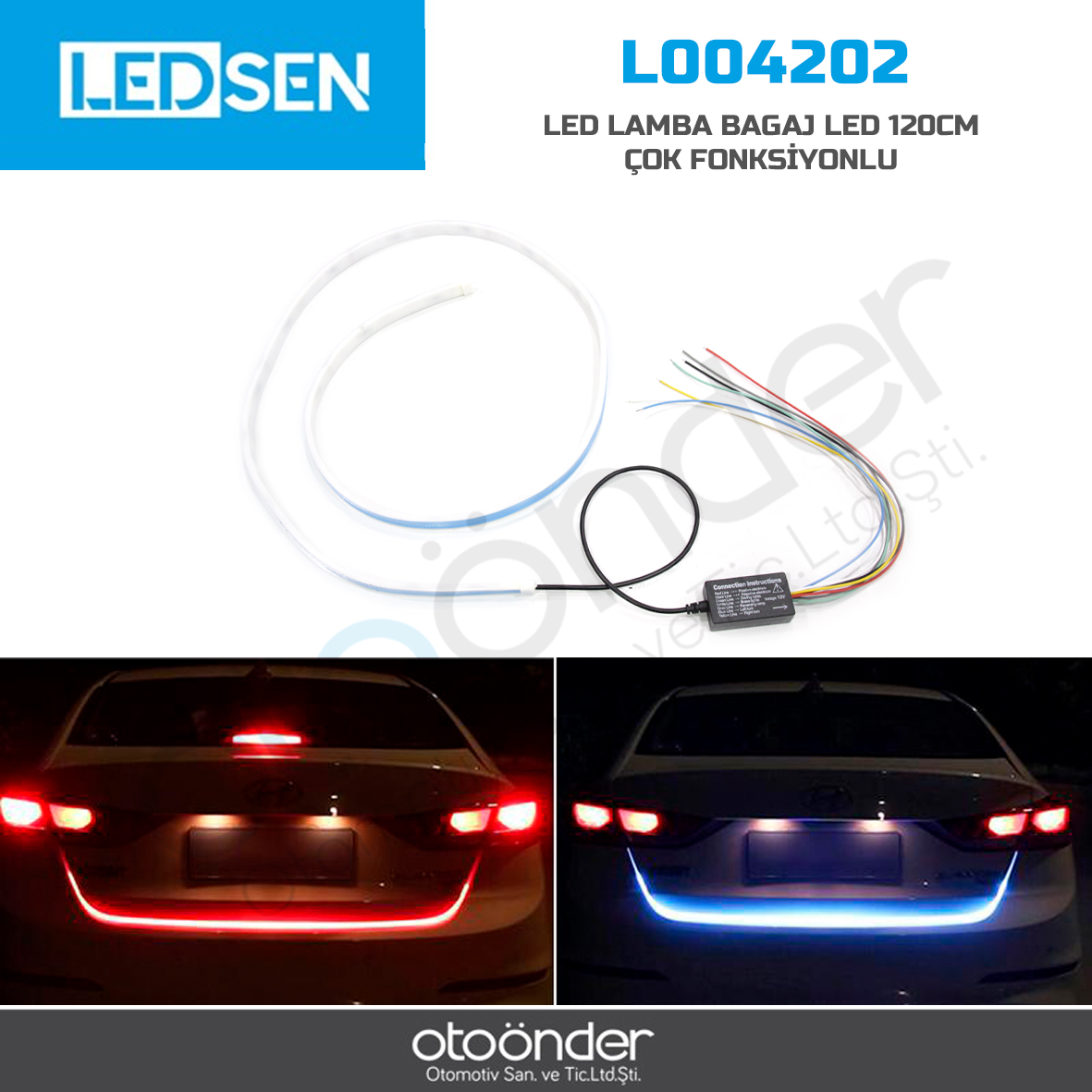 LED LAMBA BAGAJ LED 120cm ÇOK FONKSİYONLU