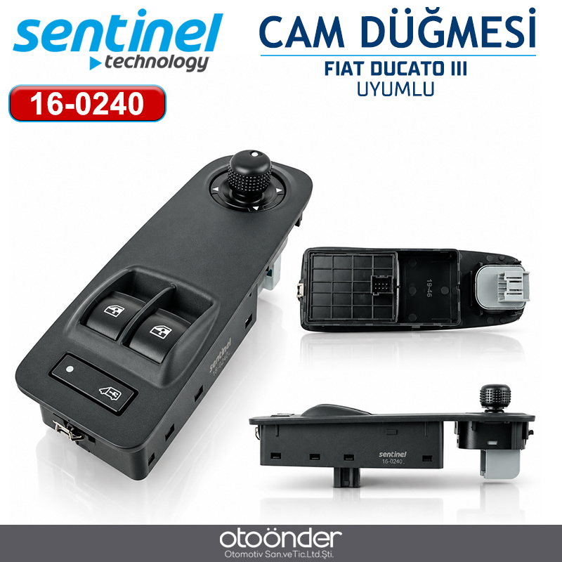 CAM ANAHTARI FIAT DUCATO III SOL AYNA AYARLI 20 FİŞ (8+12)