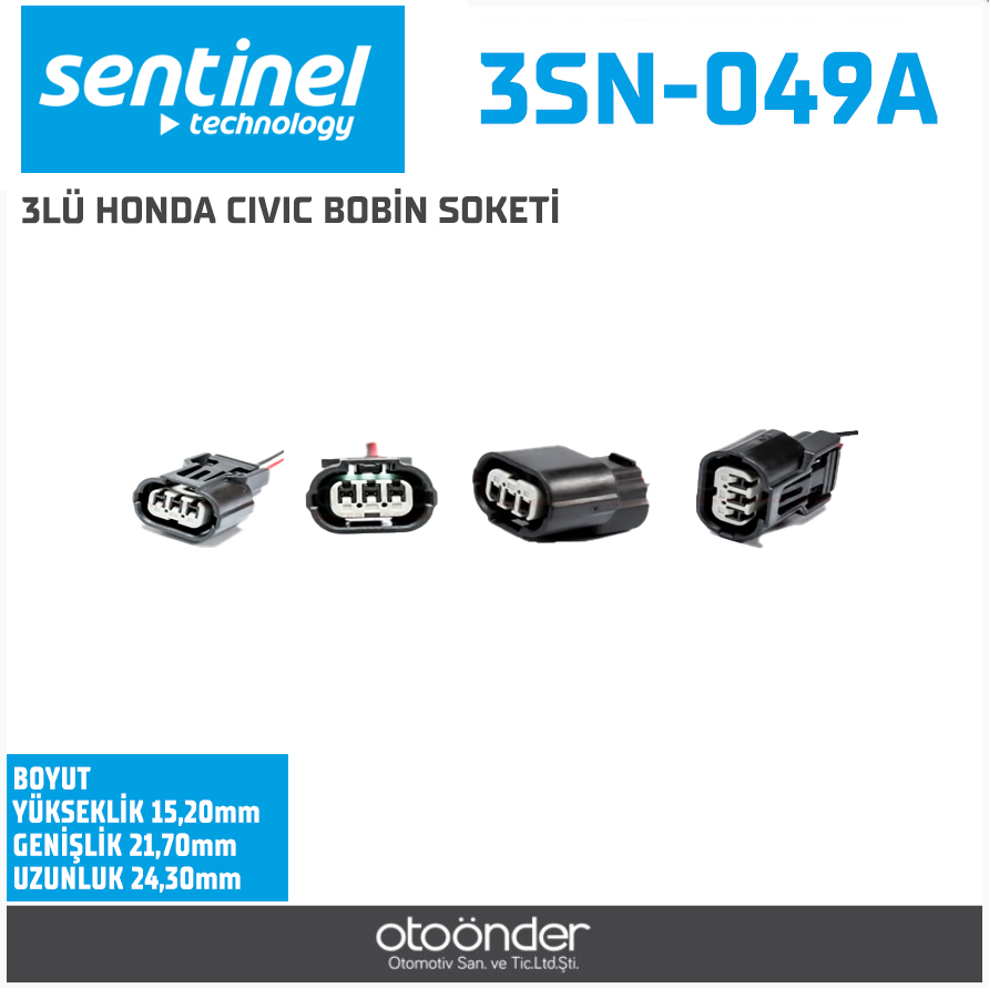 ATEŞLEME BOBİN, EKSANTRİK MİLİ KONUMSENSÖR SOKETİ[ACURA / HONDA]