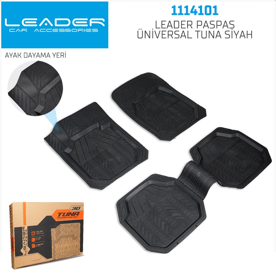 LEADER PASPAS ÜNİVERSAL TUNA SİYAH