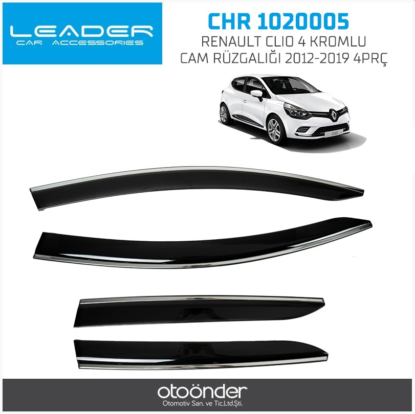 RENAULT CLIO 4 KROMLU CAM RÜZGALIĞI 2016--> 4PRÇ