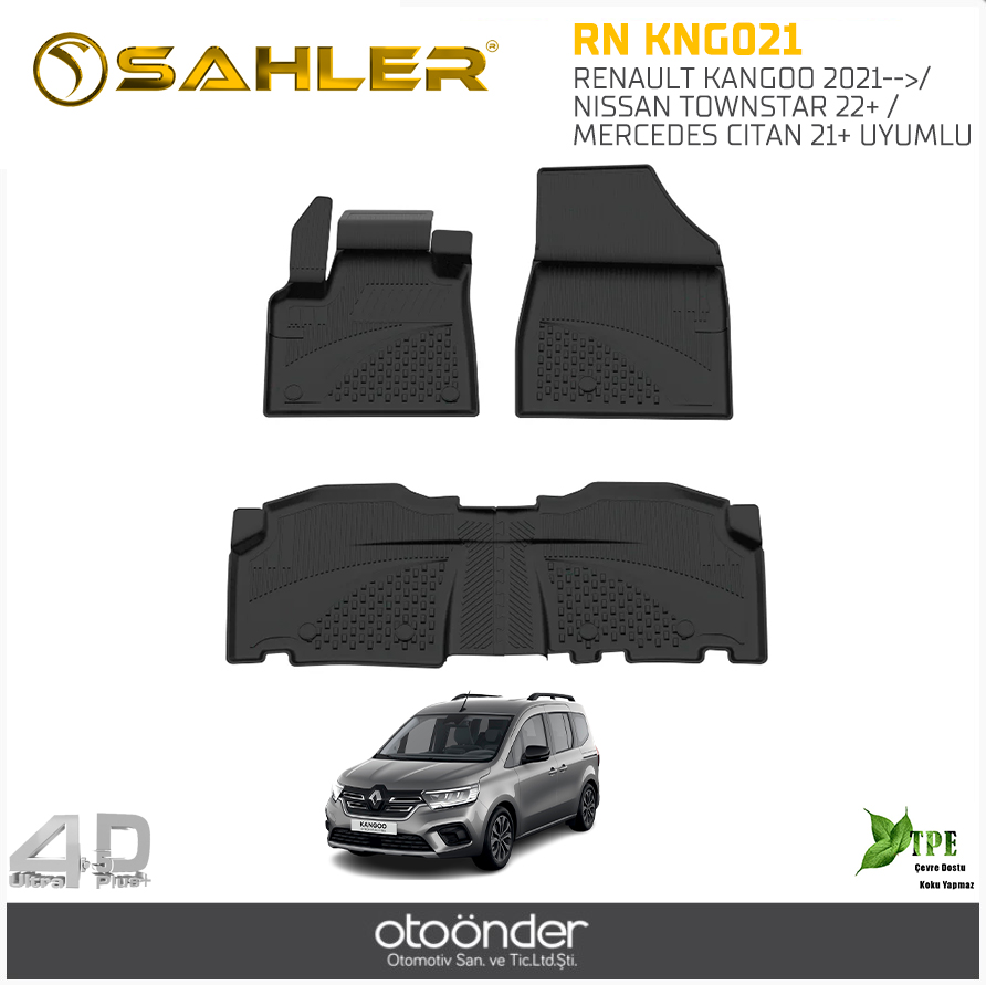 SAHLER OTO PASPASI SYH  RENAULT KANGOO 2021-->/ NISSAN TOWNSTAR 22+  / MERCEDES CITAN 21+ UYUMLU)