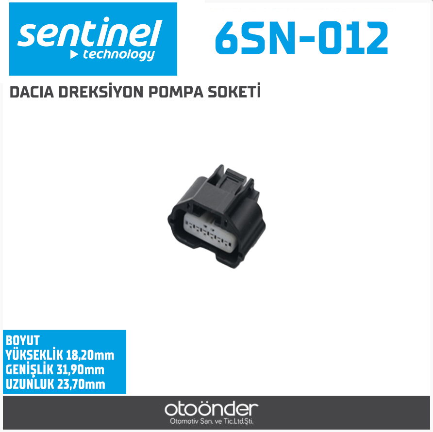 DACIA RENAULT DREKSİYON POMPA SOKETİ