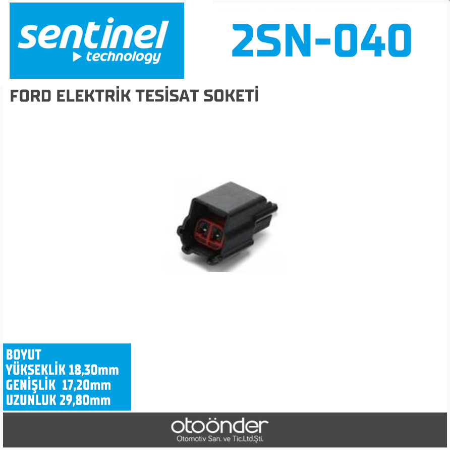 FORD ELEKTRİK TESİSAT SOKETİ
