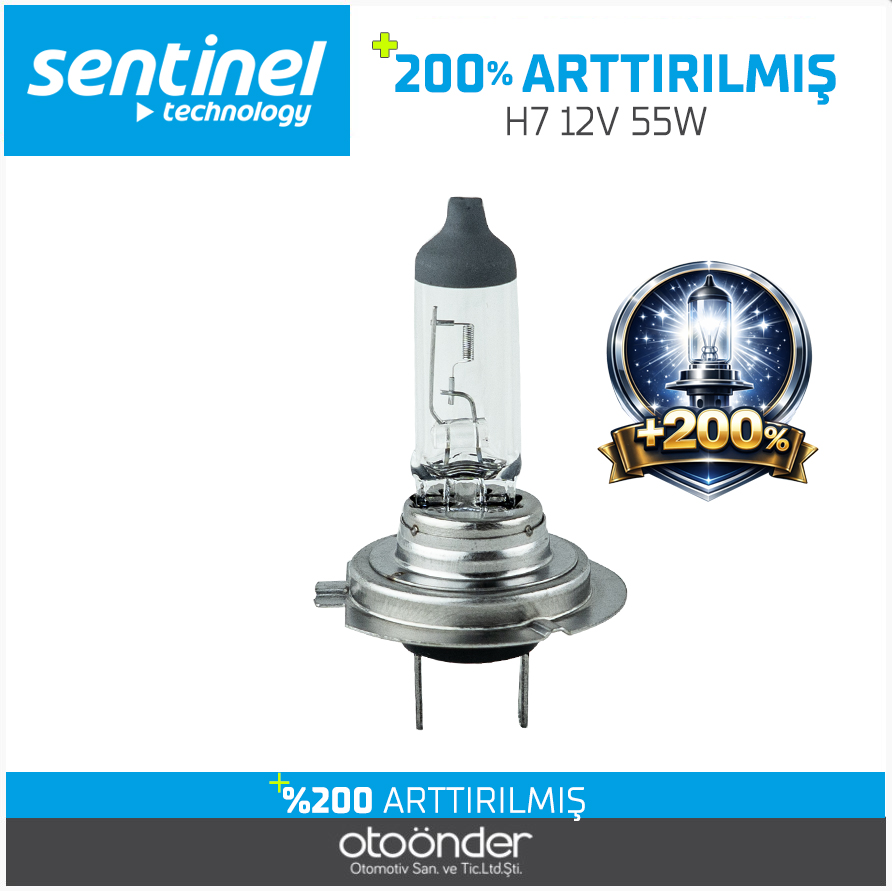 ARTIRIMLI AMPÜL %200 12V 55W