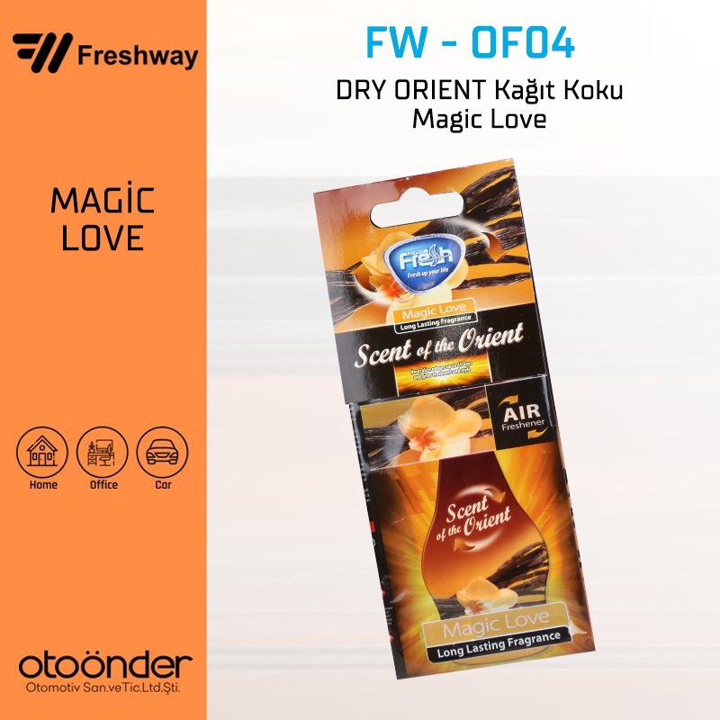 DRY ORIENT Kağıt Koku Magic LoveFresh Way