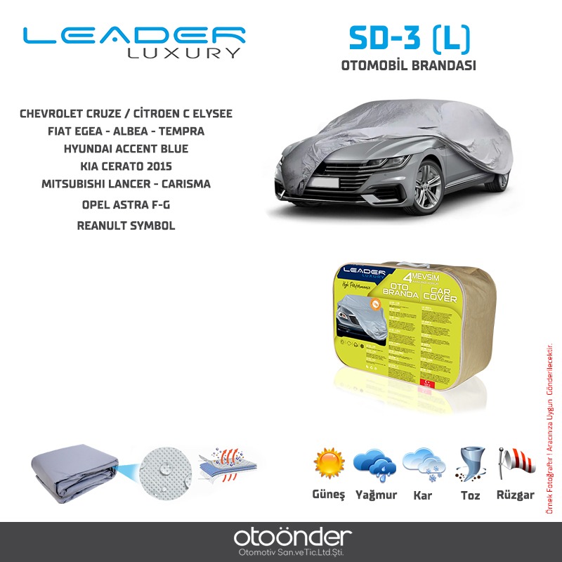 EKO BRANDA FIAT EGEA SEDAN, LINEA, FORD FOCUS SEDAN 2,3,4, CITROEN C-ELYSEE, PEUGEOT 301, 308, COROLLA 98-2021 SONRASI, MEGANE SEDAN 1,2,3