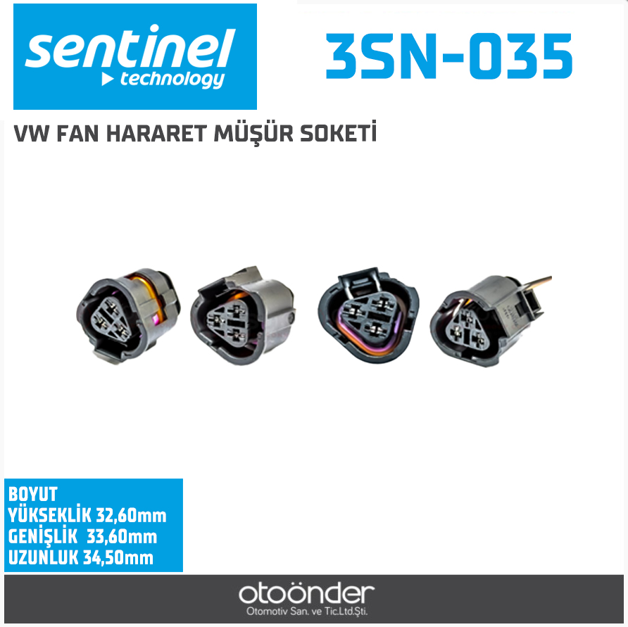 FAN HARARET MÜŞÜR SOKETİ[AUDI / SEAT / SKODA / VOLKSWAGEN]