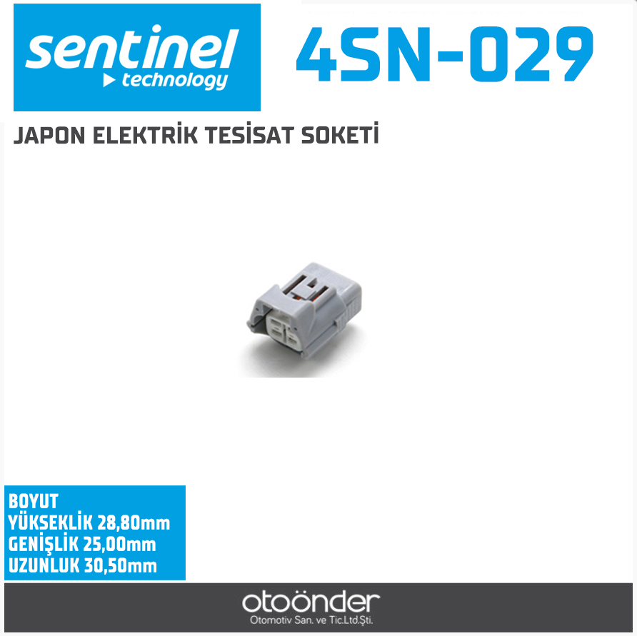 FAR, OKSİJEN SENSÖR, KLİMA SOKETİ[LEXUS / SUBARU/ SUZUKI / TOYOTA]