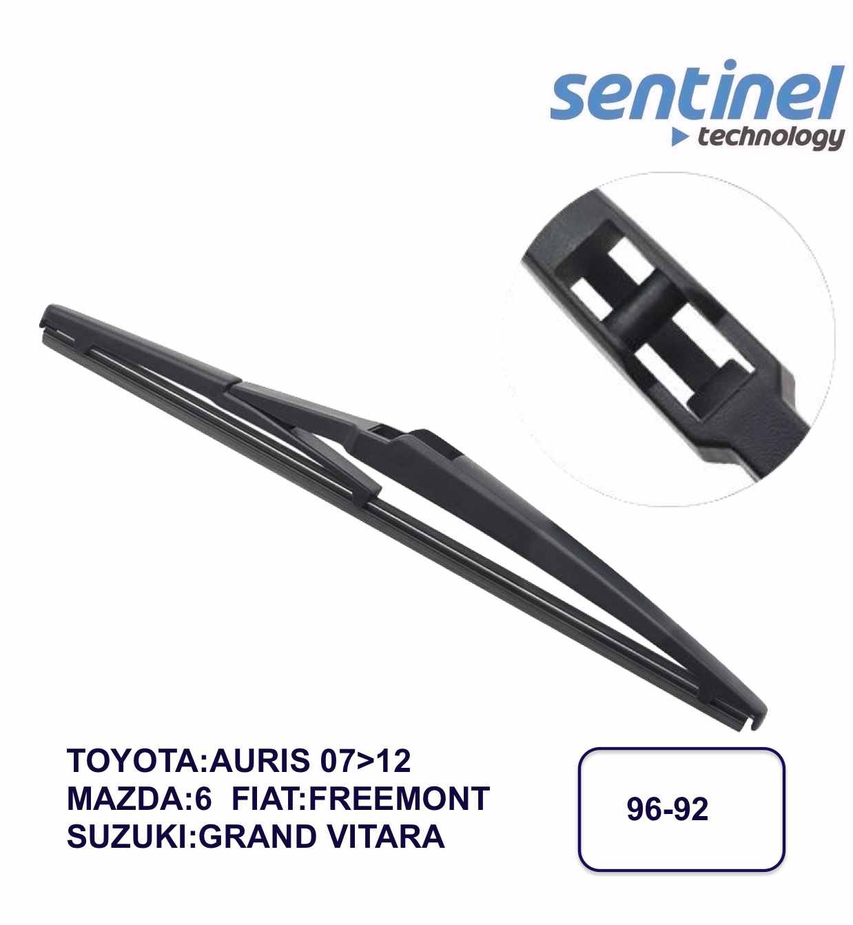 ARKA SİLGİ AURIS 07-12, MAZDA 6, G.VITARA, FREEMONFIAT FREEMONT 300MM